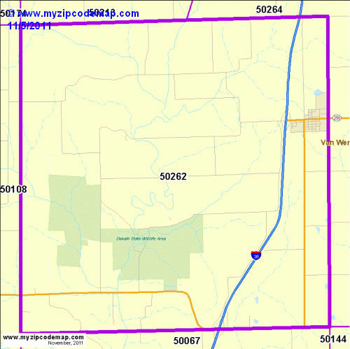 map of 50262
