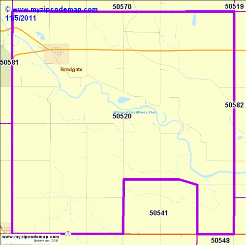 map of 50520