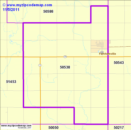 map of 50538
