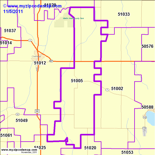map of 51005