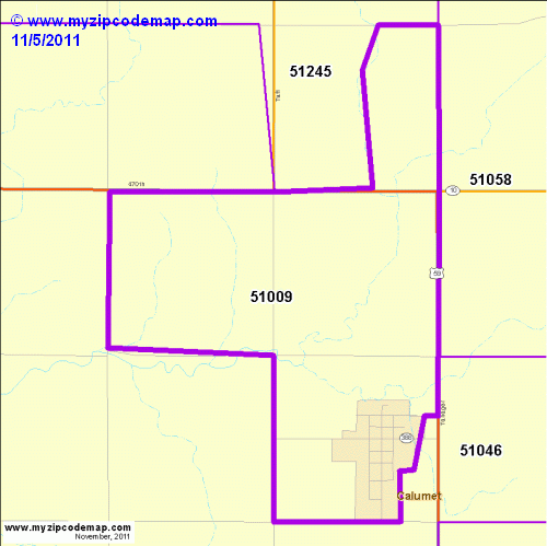 map of 51009