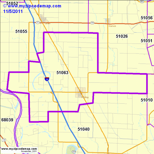 map of 51063
