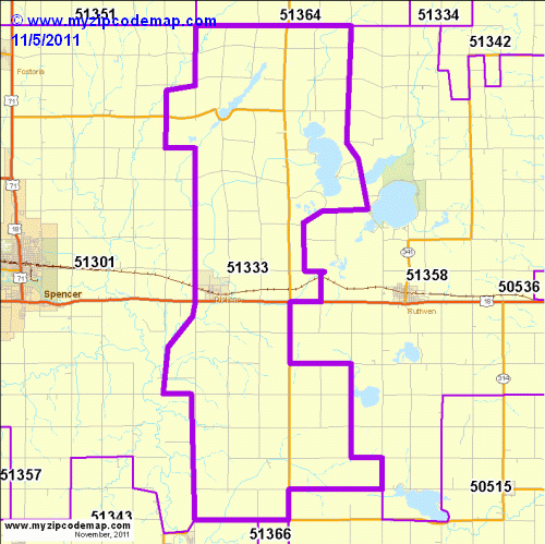 map of 51333