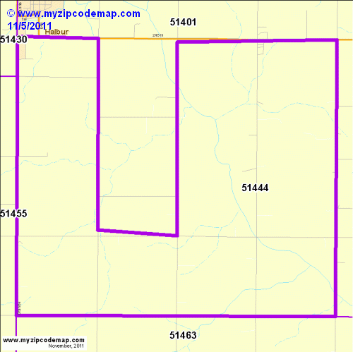map of 51444