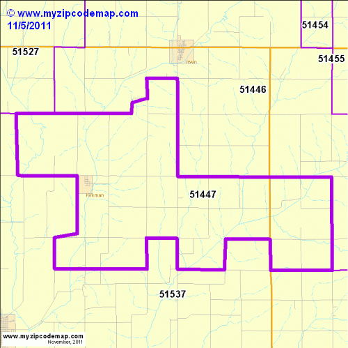 map of 51447