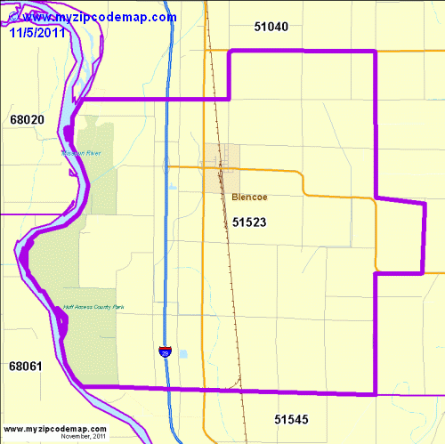 map of 51523