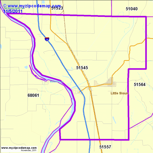 map of 51545