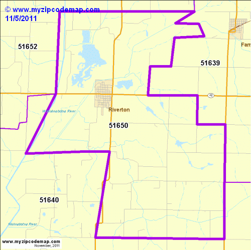 map of 51650