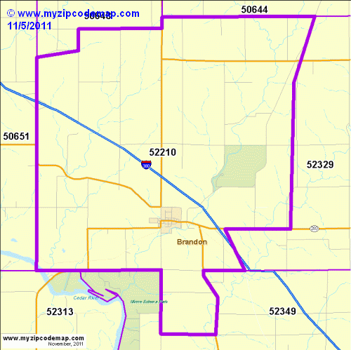 map of 52210