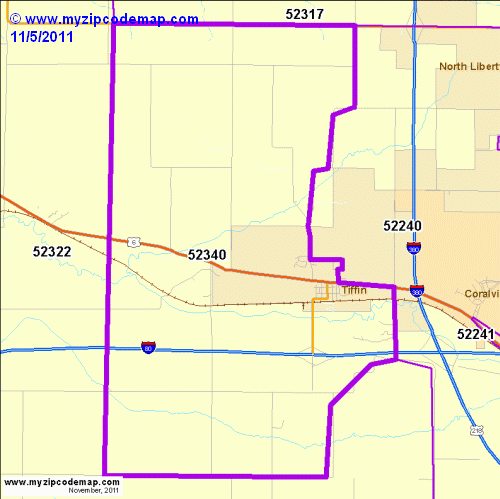 map of 52340