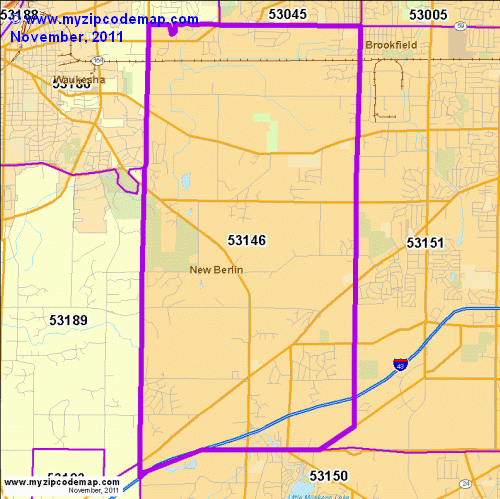 map of 53146