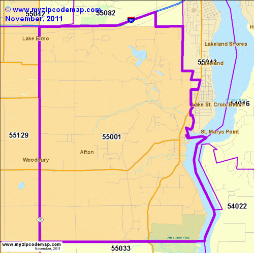 map of 55001