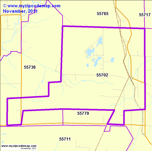 map of 55702