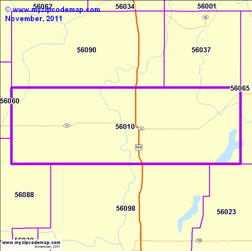 map of 56010