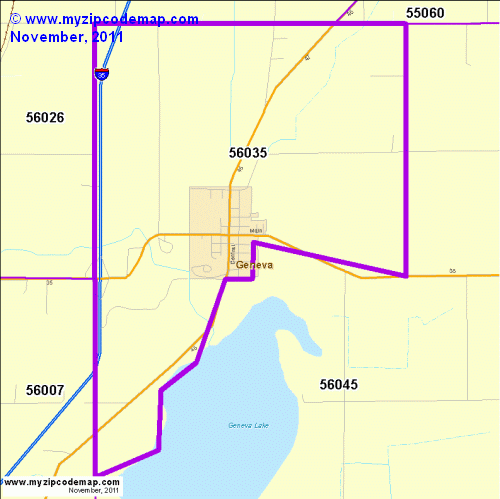 map of 56035