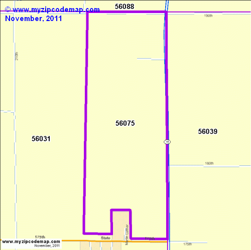 map of 56075