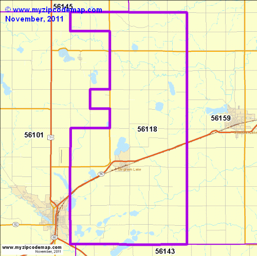 map of 56118