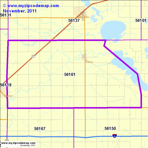 map of 56161