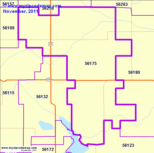 map of 56175