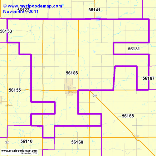 map of 56185