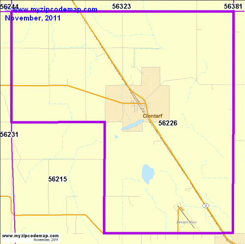 map of 56226