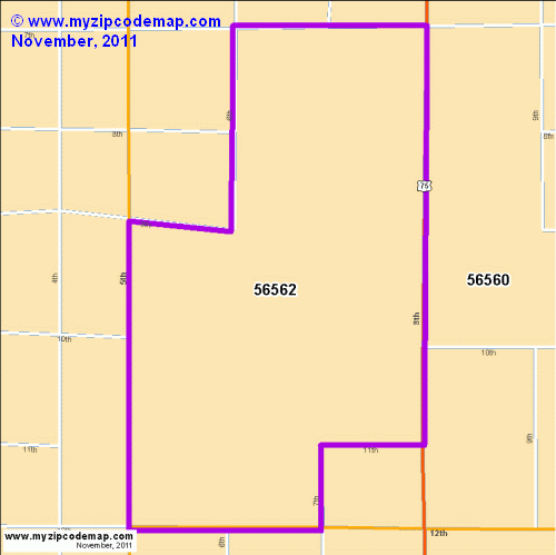 map of 56562