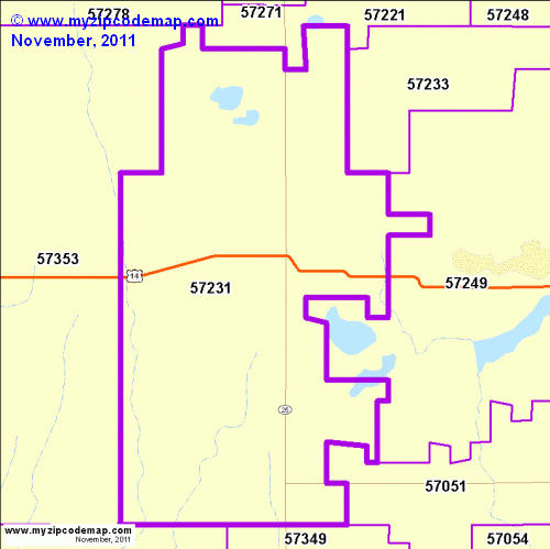 map of 57231