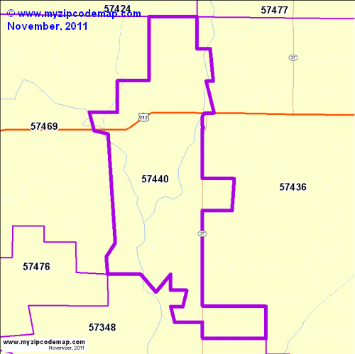 map of 57440