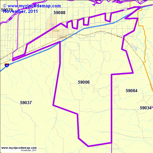 map of 59006