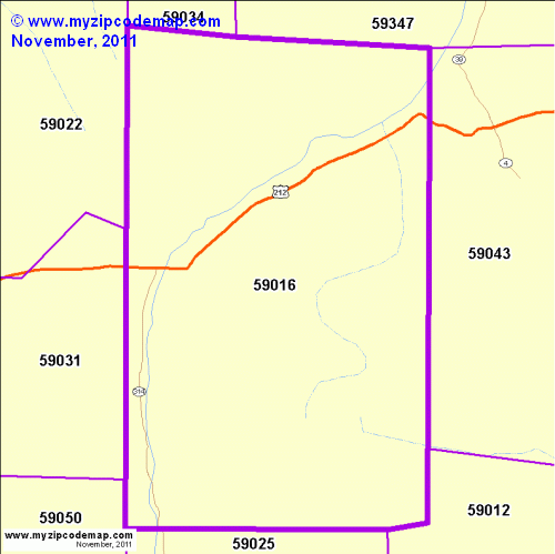 map of 59016
