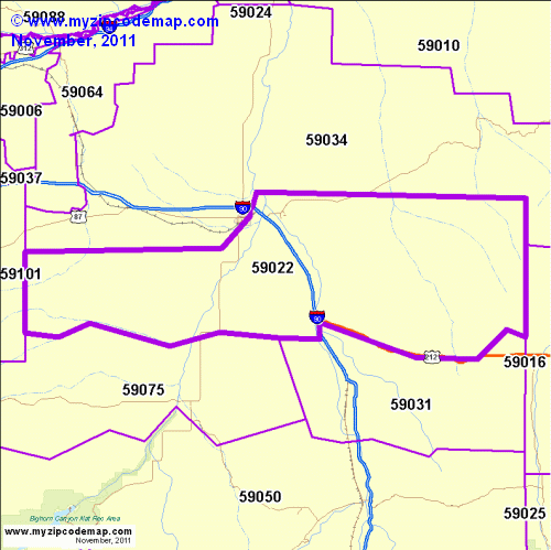 map of 59022