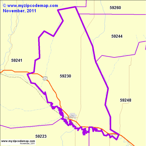 map of 59230