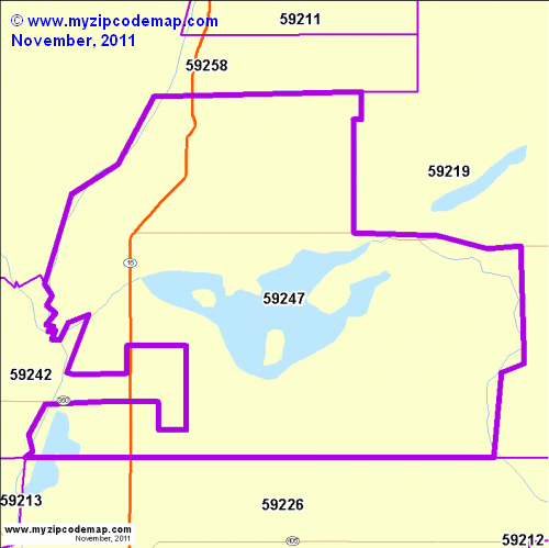 map of 59247