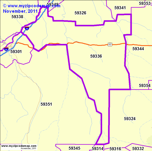 map of 59336