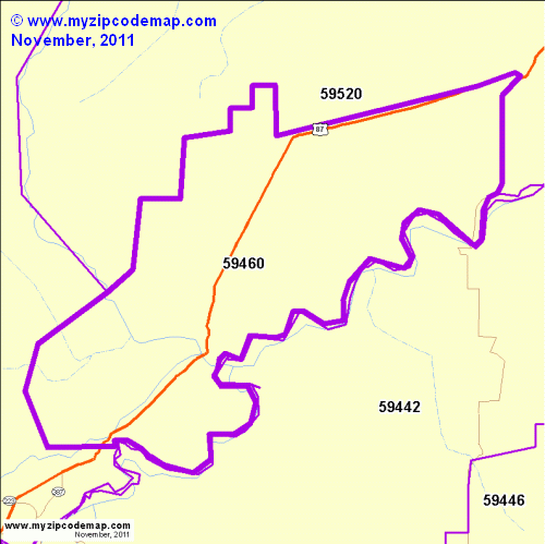 map of 59460