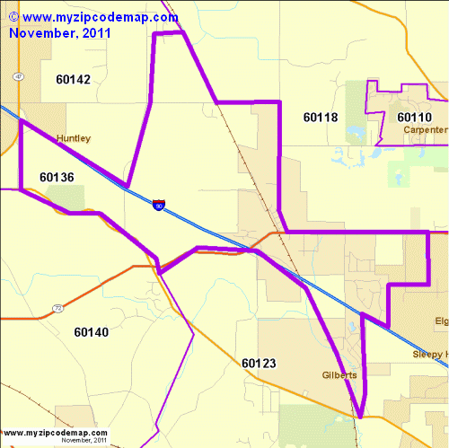 map of 60136