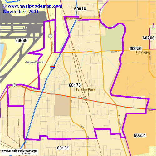 map of 60176