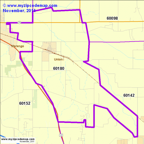 map of 60180