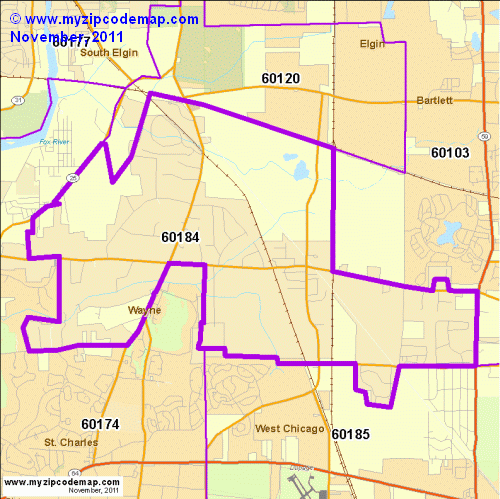 map of 60184