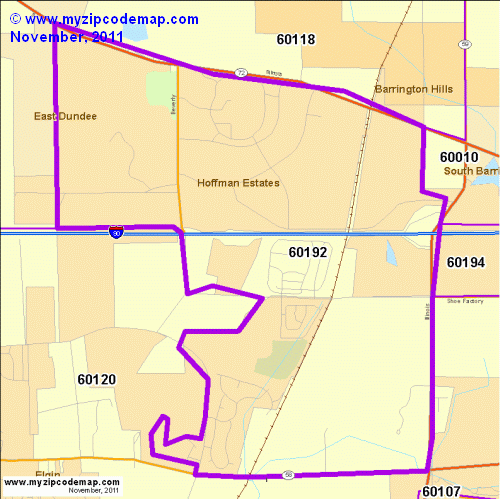 map of 60192