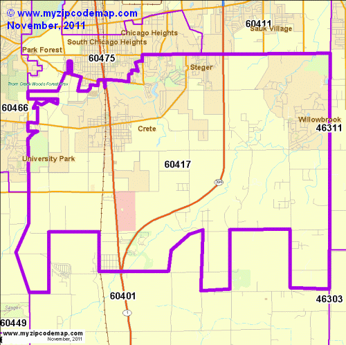 map of 60417