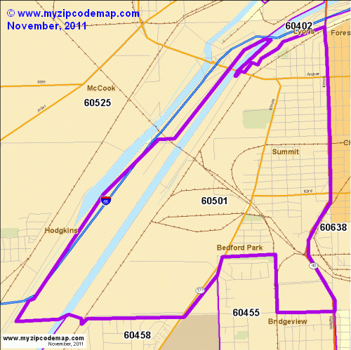 map of 60501