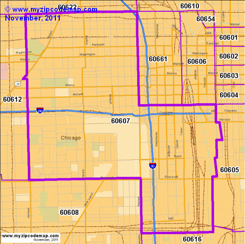 map of 60607