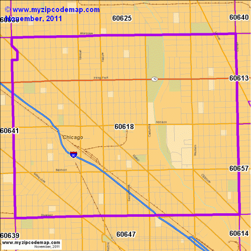 map of 60618