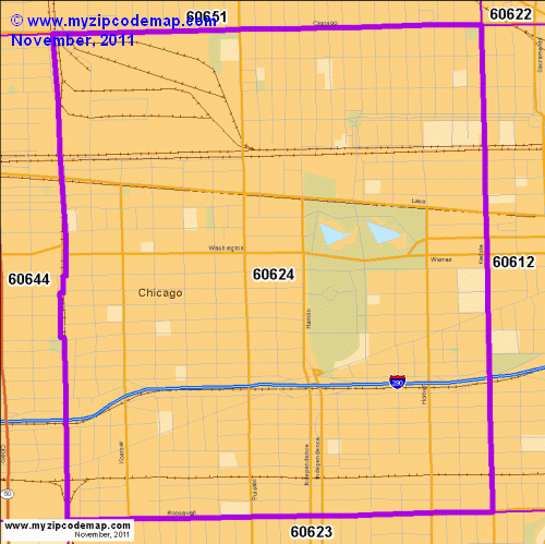 map of 60624