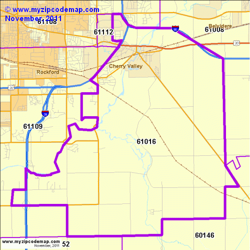 map of 61016