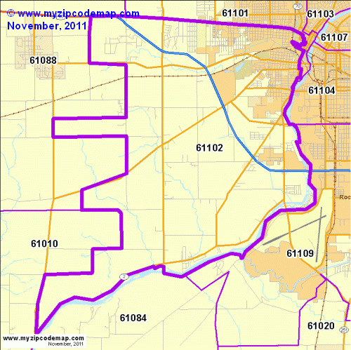 map of 61102