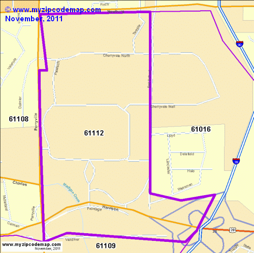 map of 61112