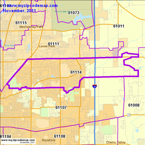 map of 61114