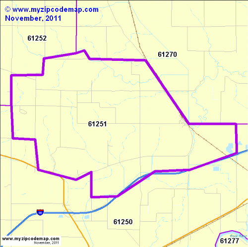 map of 61251